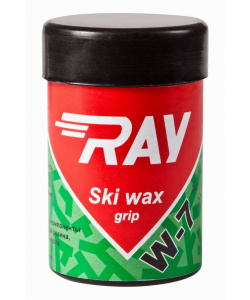 Мазь лыжная RAY W-7 -6-13°C синтетическая зеленая (35г)
