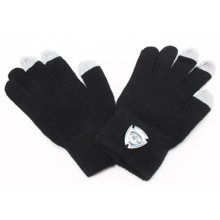 TOUCH SCREEN GLOVES, перчатки (NBK/OXG) чер/серый фото 1