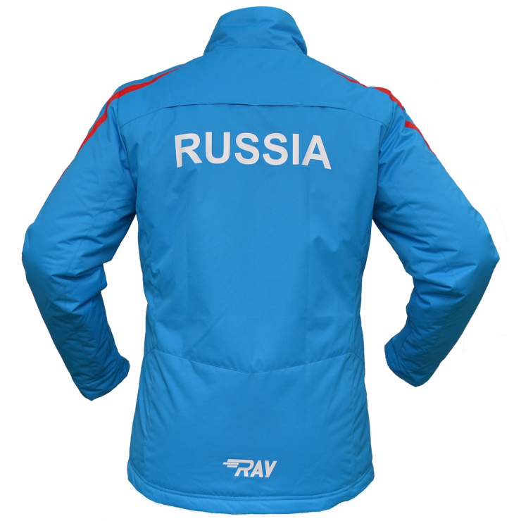Куртка утеплённая RAY модель Парадная (Men) синий/красный фото 1
