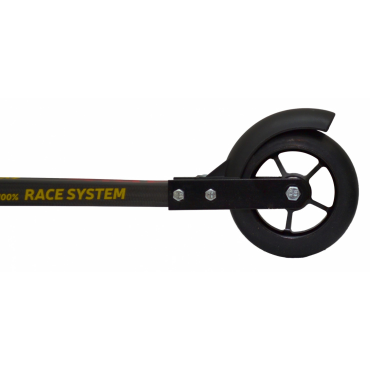 Лыжероллеры коньковые RAY Сarbon Skate колесо каучук (№3) 100х24 мм, средняя скорость рез с коробкой фото 6