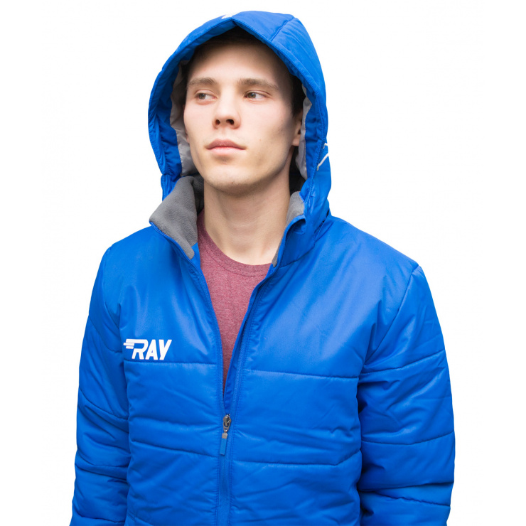 Куртка утеплённая  RAY модель Классик синий фото 4