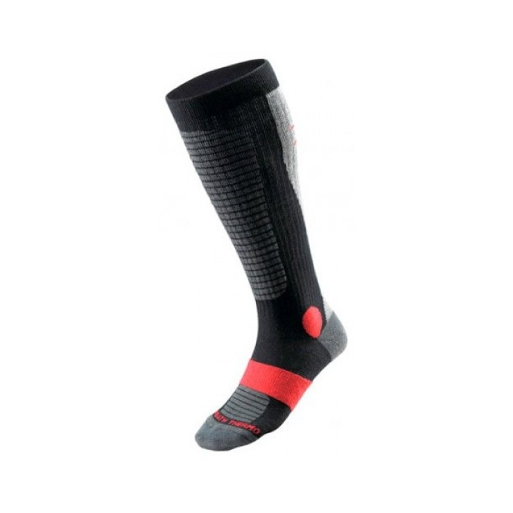 Термоноски MIZUNO BT Socks Heavy Ski, черный/красный (1 пара) фото 1