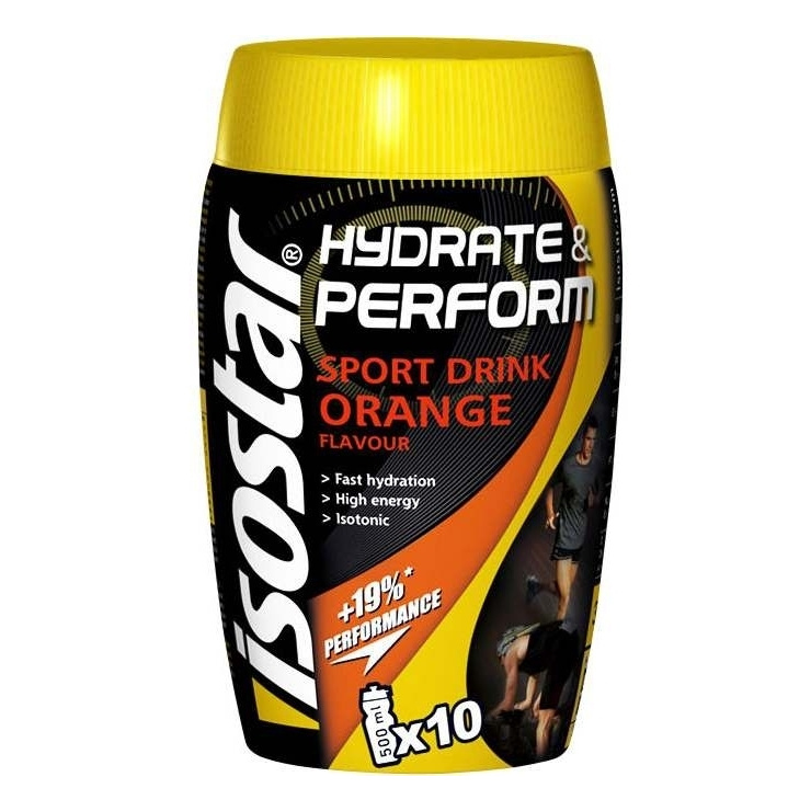 Изотоник ISOSTAR Hydrate & Perform ORANGE 400 гр., (апельсин) фото 1