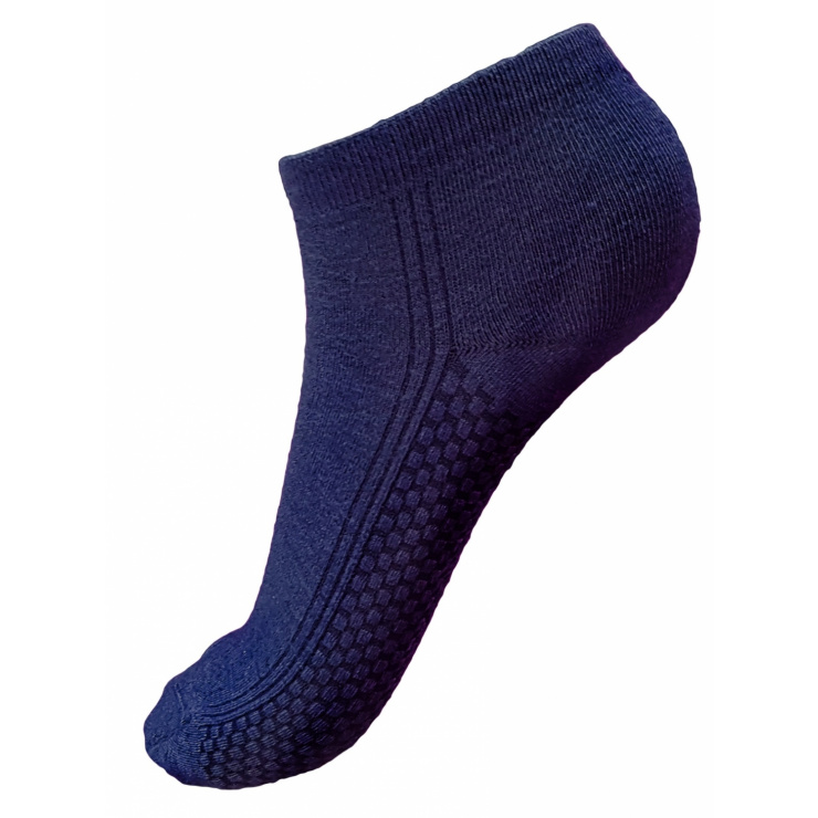 Носки  BAMBOO SHENGHUA, низкие, темно-синий фото 1