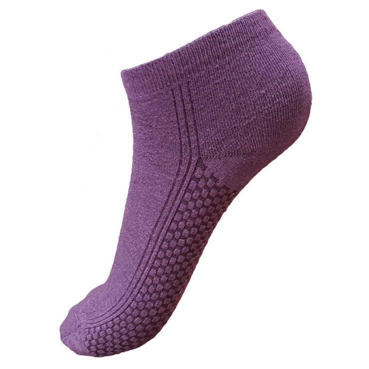 Носки  BAMBOO SHENGHUA, низкие, фиолетовый фото 1