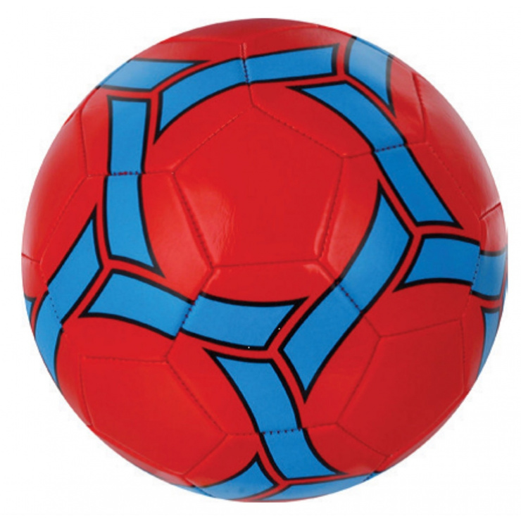 Мяч футбольный START UP красный/cиний р.5 фото 1