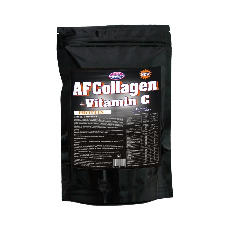 AF Collagen + Vitamin C (200 гр.) пакет фото 1