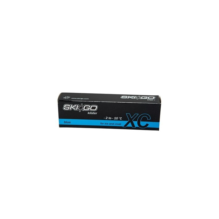 Мазь держания SkiGo XC Klister Blue -2/-10 60гр. фото 1