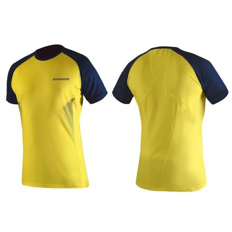Футболка NONAME PRO RUNNING T-SHIRTS 16 UNISEX желтый/синий фото 1