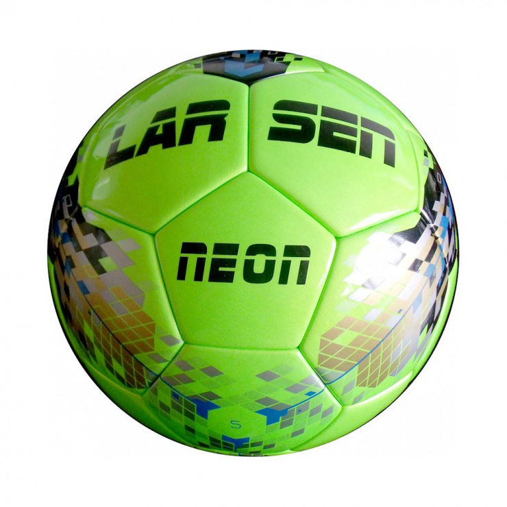 Мяч футбольный LARSEN Neon фото 1