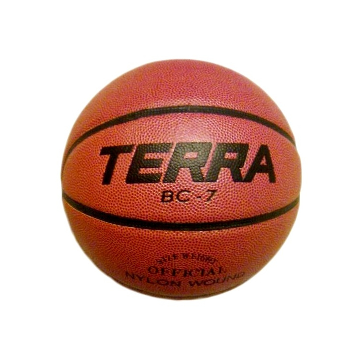 Мяч баскетбольный TERRA ПУ12 BC-7 размер 7 фото 1