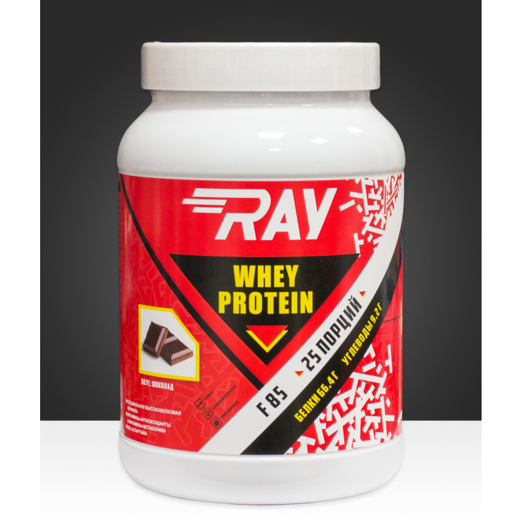 Whey Protein RAY F85 (гейнер + восстановление) 1000 гр. банка фото 2