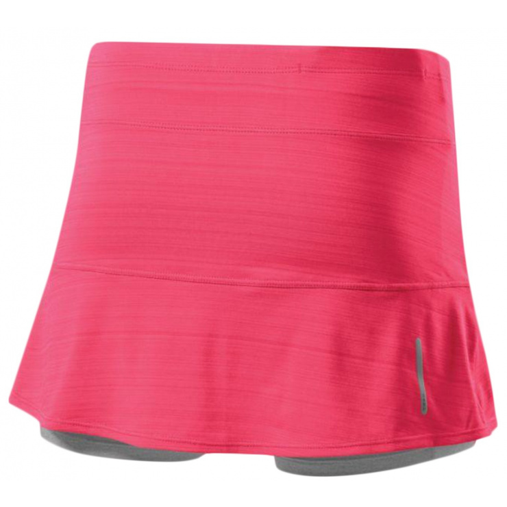 Юбка MIZUNO Active Skirt красный/серый фото 1