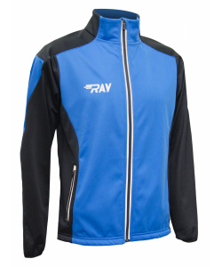 Куртка разминочная RAY WS модель PRO RACE (Kids) синий/черный 