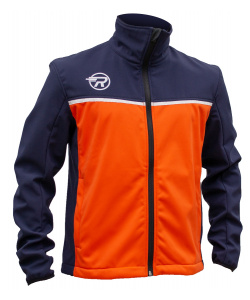 Куртка разминочная RAY модель ACTIVE SPORT (Men) оранжевый/темно синий