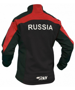 Куртка разминочная RAY WS модель PRO RACE (Men) красный/черный