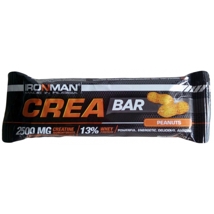 Батончик IRONMAN Crea Bar с креатином 50гр. фото 1