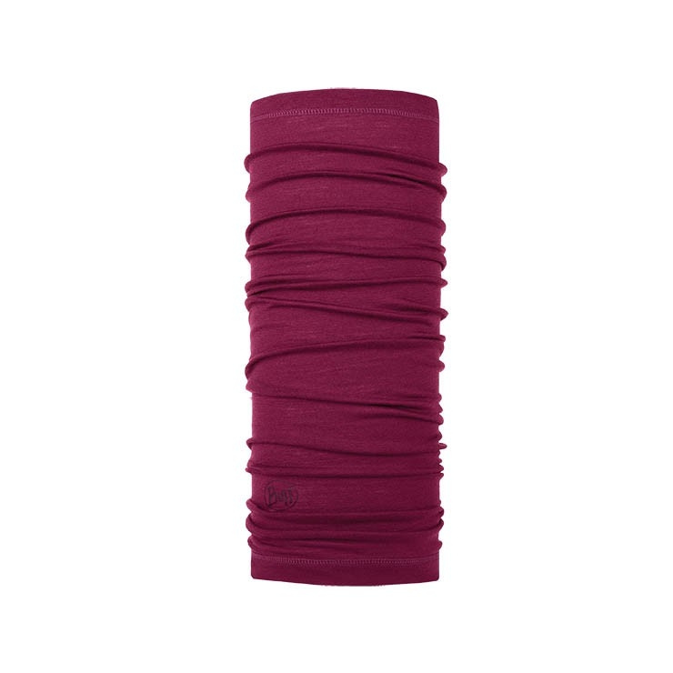 Бандана Buff Lightweight Merino Wool Solid Purple Raspberry, one size фото 1