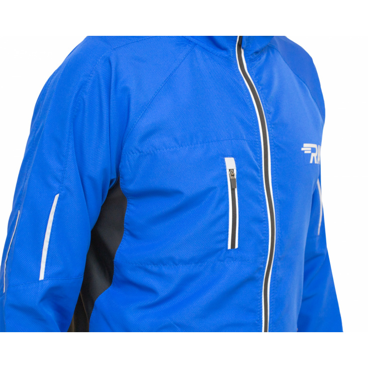 Куртка беговая RAY SPORT (летняя) синий/черный фото 4