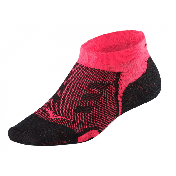Носки MIZUNO DryLite Race Low Socks, розовый фото 1