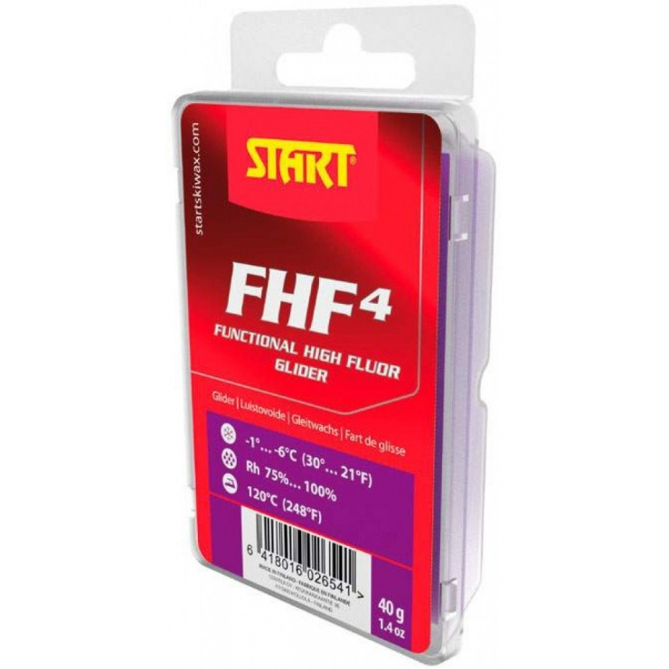 Парафин START FHF4 VIOLET, фиолет., высокофтор., -1°/-6°С, 60 г фото 1