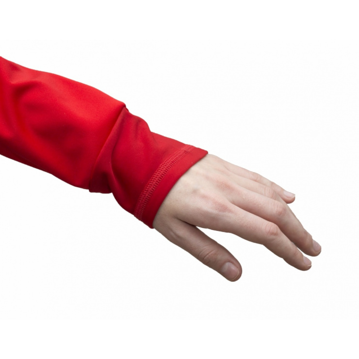 Куртка разминочная RAY WS модель STAR (Woman) красный/голубой красная молния фото 3