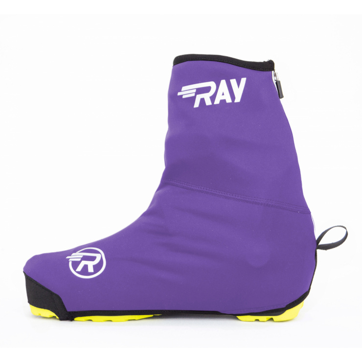 Чехол на ботинки BootCover RAY (UNI) фиолетовый, лого с/о фото 1