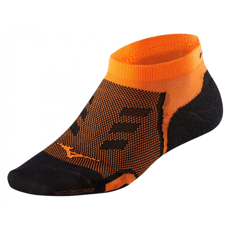 Носки MIZUNO DryLite Race Low Socks, оранжевый фото 1