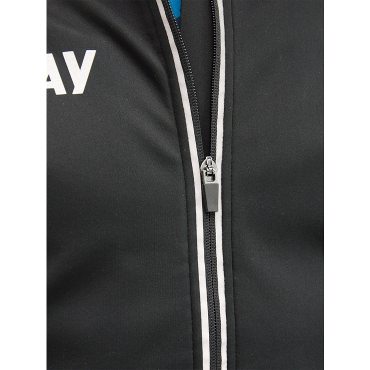 Куртка разминочная RAY WS модель RACE (UNI) черный/синий фото 6