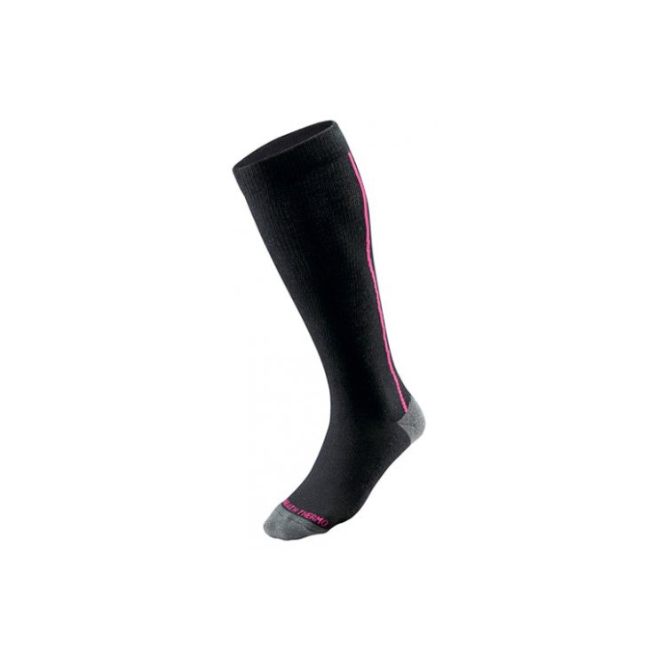 Термоноски MIZUNO BT Socks Light Ski, черный/розовый (1 пара) фото 1