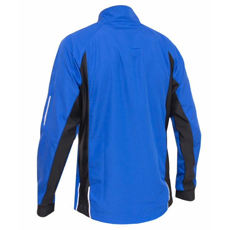 Куртка беговая RAY SPORT (летняя) синий/черный фото 3