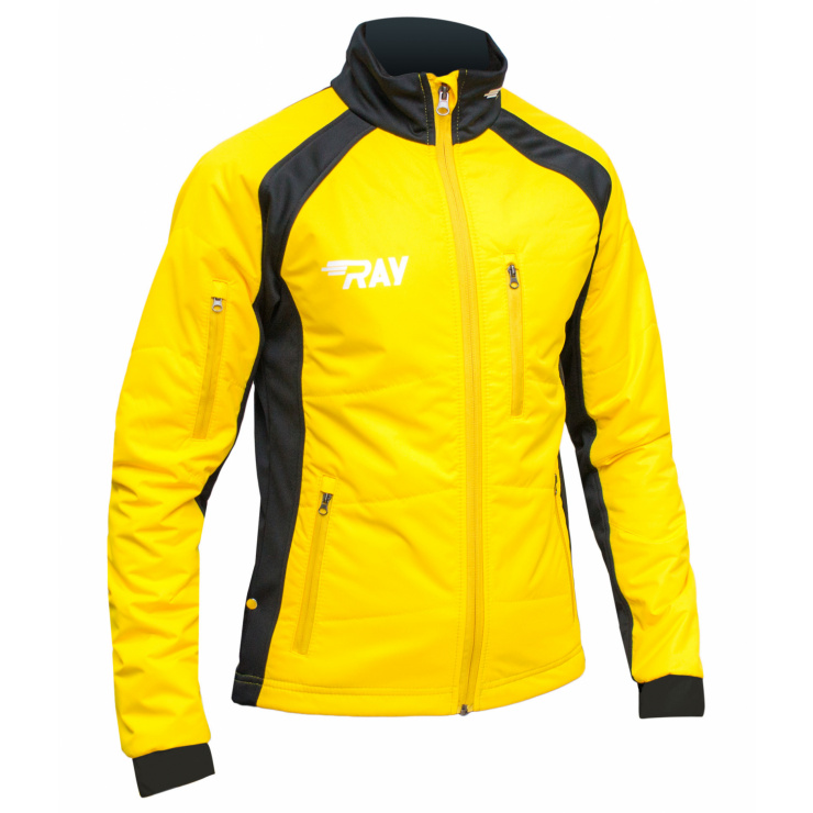 Куртка утеплённая туристическая  RAY  WS модель OUTDOOR (UNI) желтый фото 1