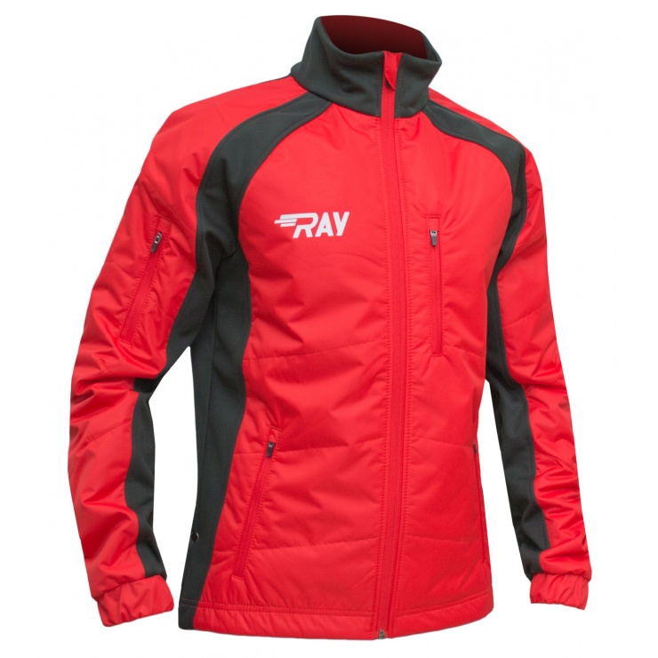 Куртка утеплённая туристическая  RAY  WS модель OUTDOOR (UNI) красный фото 1