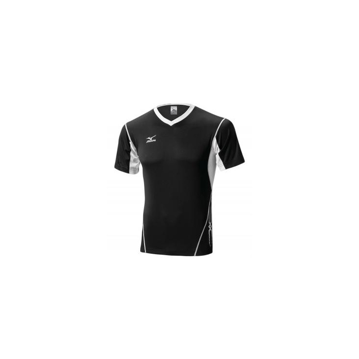 Футболка MIZUNO Premium Top черный/белый/белый фото 1
