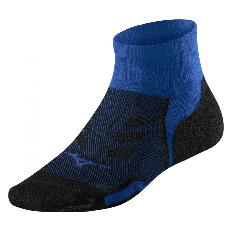 Носки MIZUNO DryLite Race Mid Socks, синий фото 1
