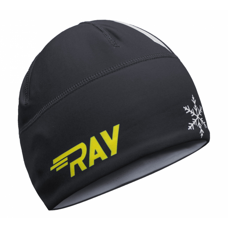 Шапочка RAY модель RACE материал термо-бифлекс черный фото 1