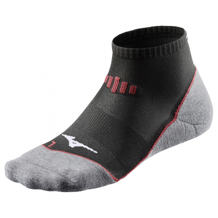 Носки MIZUNO DryLite Comfort Mid Socks, черный/желтый фото 1