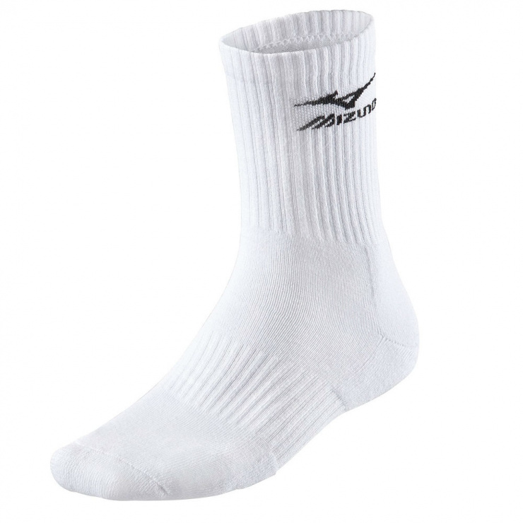 Носки MIZUNO Training 3P Socks, белый/белый/белый фото 1