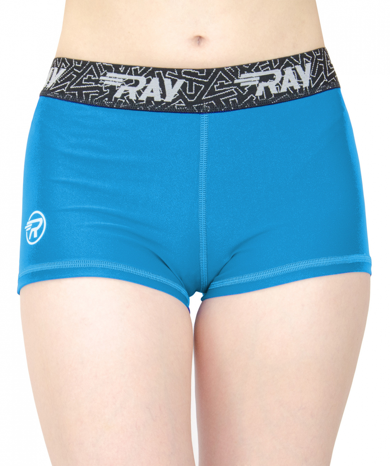 Ray shorts. Вело шорты берюзовые женские.